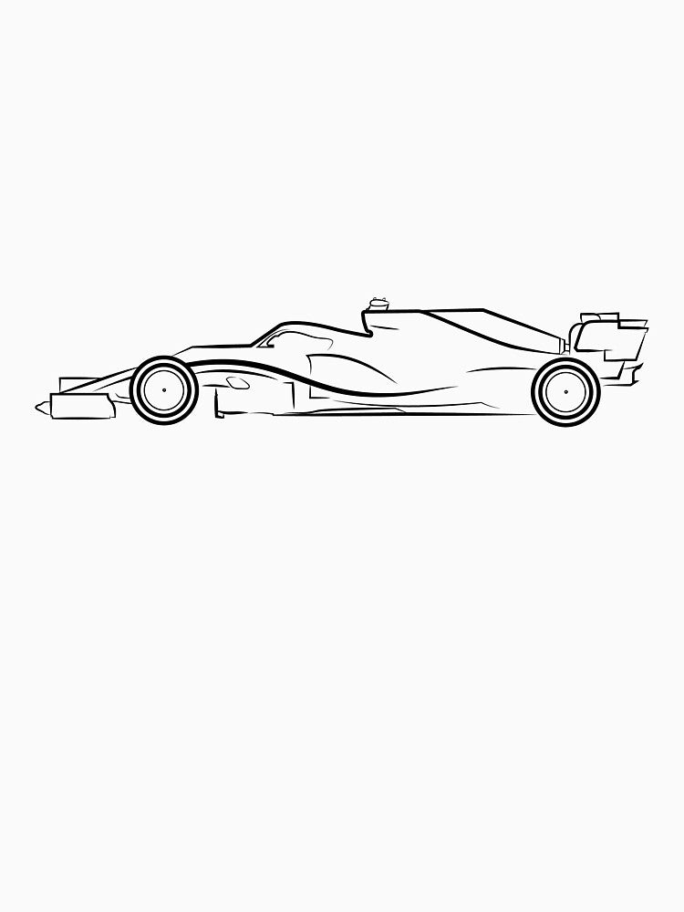 Simple aerodynamic design f1 2020 by Encared
