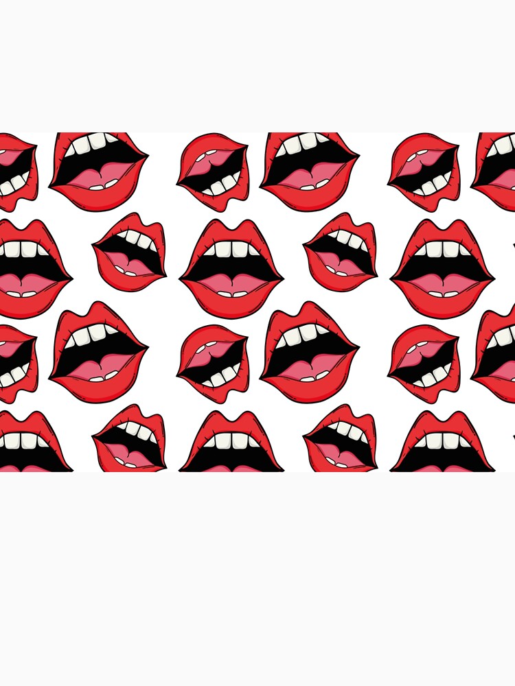 Loud mouth Laptop Sleeve by BlueArRecords