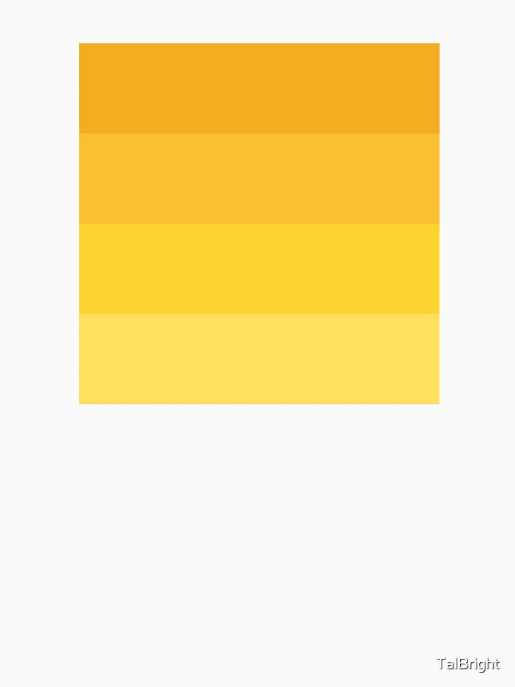 70s color palette - yellow retro color scheme by TalBright