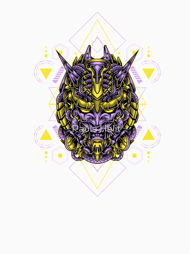 Asian Tattoo Purple by Paula Helit