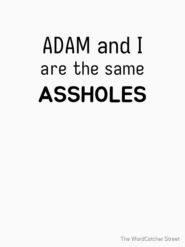 Adam's temptation by The WordCatcher Street