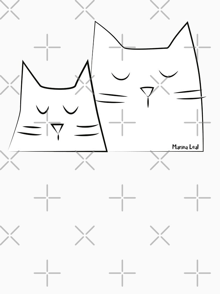 white cats well behaved by Marina Leal