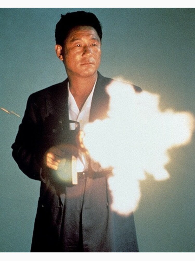 Sonatine, Takeshi Kitano by Fligymajig2002