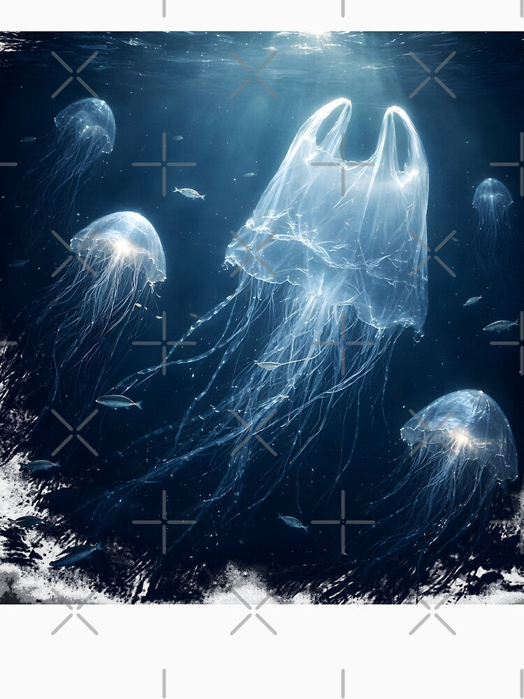 Ocean Plastic Pollution – Save Marine Life Environmental Awareness by FunkyVista