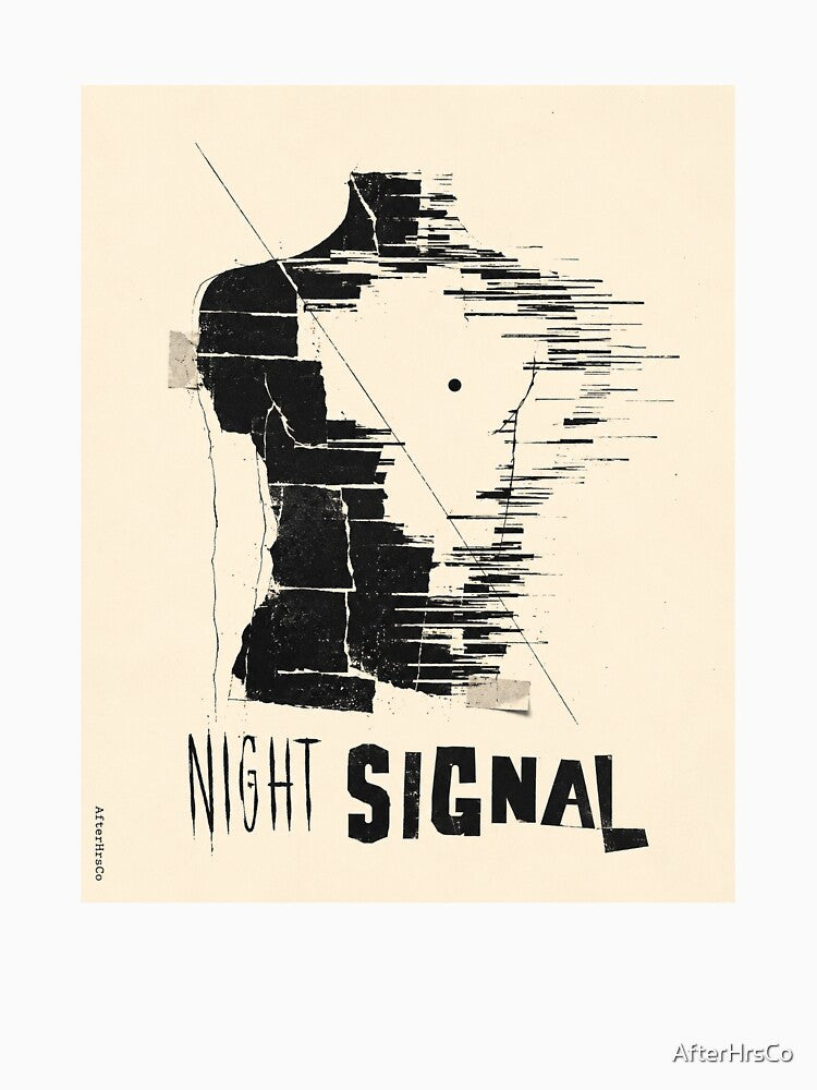 Night Signal Anatomy - AfterHrsCo - Late Night Creator Streetwear Design by AfterHrsCo