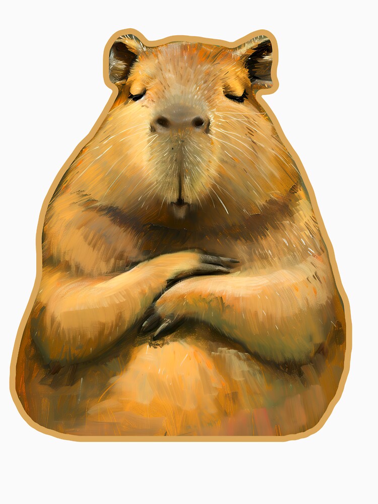 Capybara Zen Mode by MelaFay