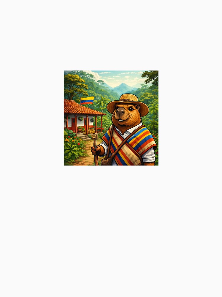 Capybara on a trip to Colombia by PikyBananArtist