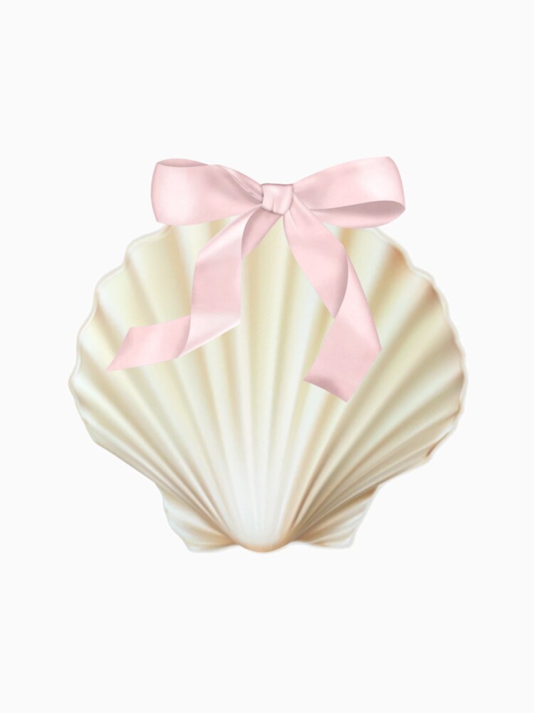 Coquette shell with bow by Pixiedrop
