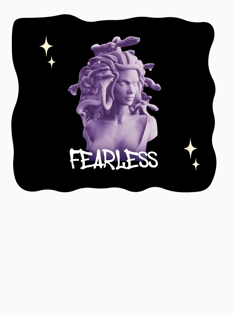 Fearless – Medusa Mythology Aesthetic Design by Blooom-studio