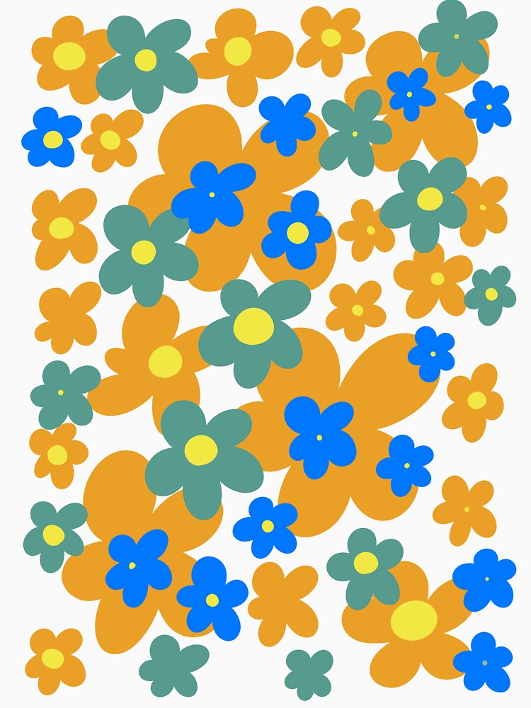 Stay Groovy Retro Flowers 90s cutie ? by PDMT
