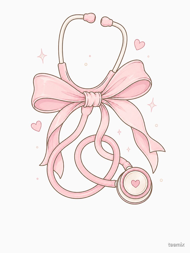 Coquette Ribbon Stethoscope Design by teemix