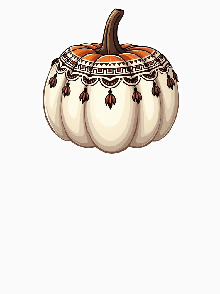 Boho White Pumpkin by ArtfullyRooted