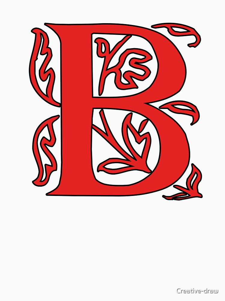 Initial monogram B by Creative-draw