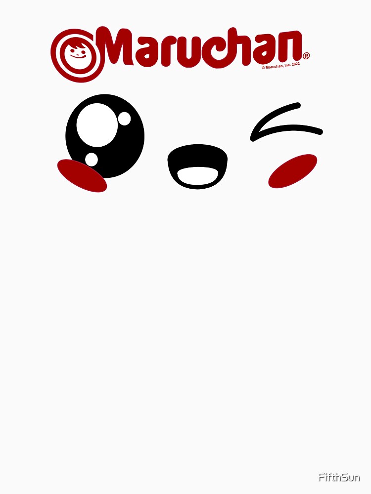 Maruchan Cute Winking Happy Face by FifthSun