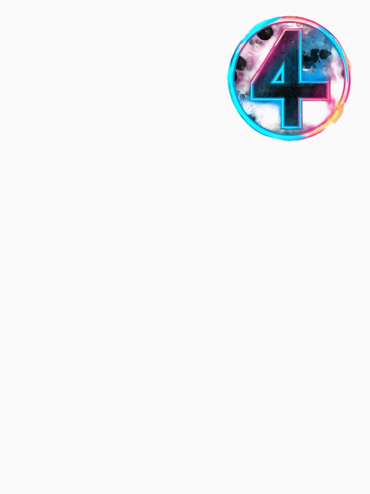 Neon‑style glowing number 4 design by LoomisDreams