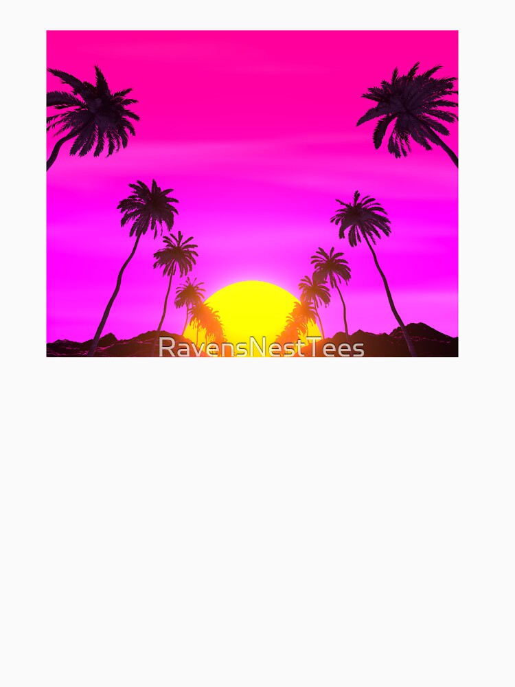 Vaporwave Sunset by RavensNestTees
