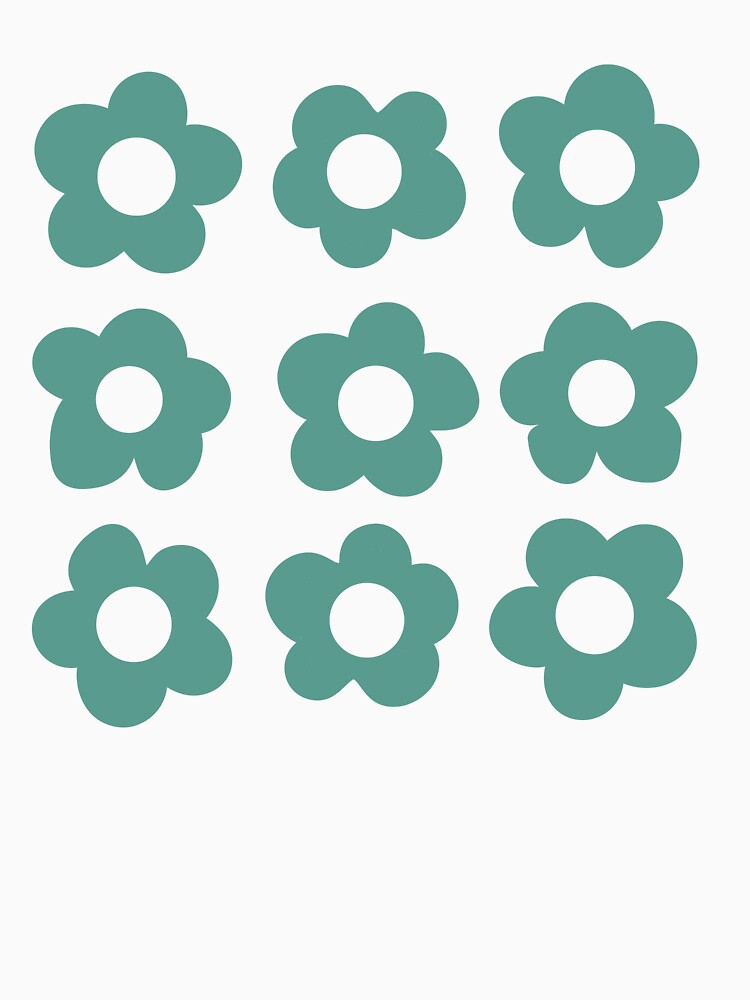 Groovy and whimsical little flowers design perfect for any look by SpringandHoney