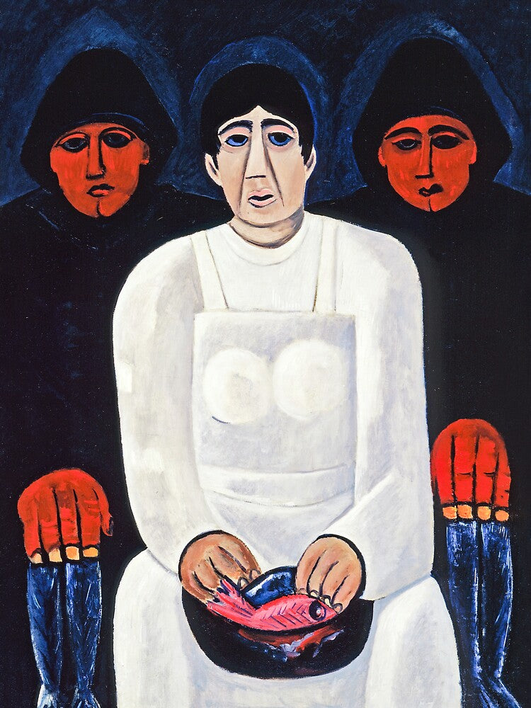 The Lost Felice (19) by Marsden Hartley. Original from Smithsonian Institution. by LenaShines