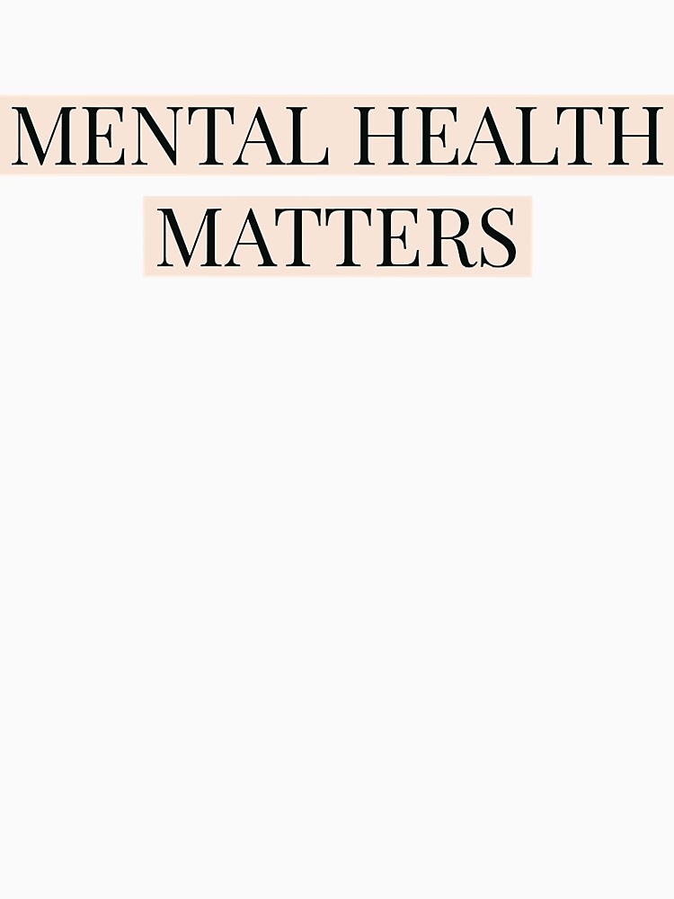 Mental health matters  Sticker by HanaLego