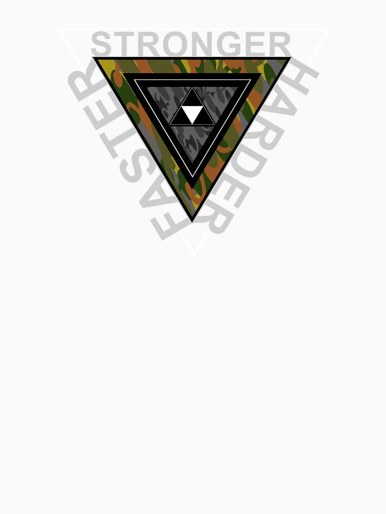 harder stronger faster (abstract triangle shape) by hayrpictures