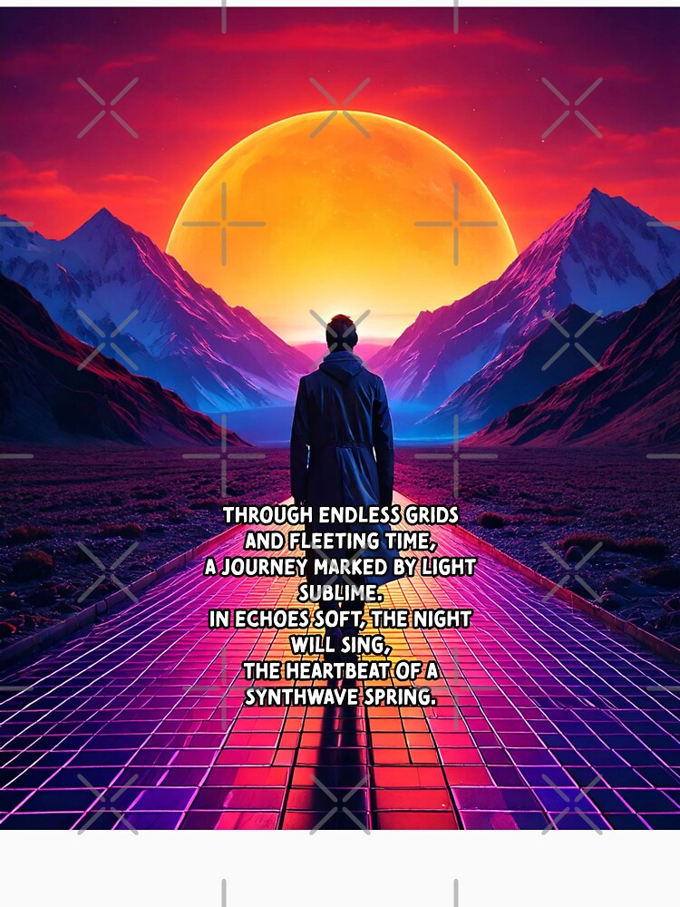 Eternal Wanderer - Synthway Poetry Art Work by Unwind-Art-Work