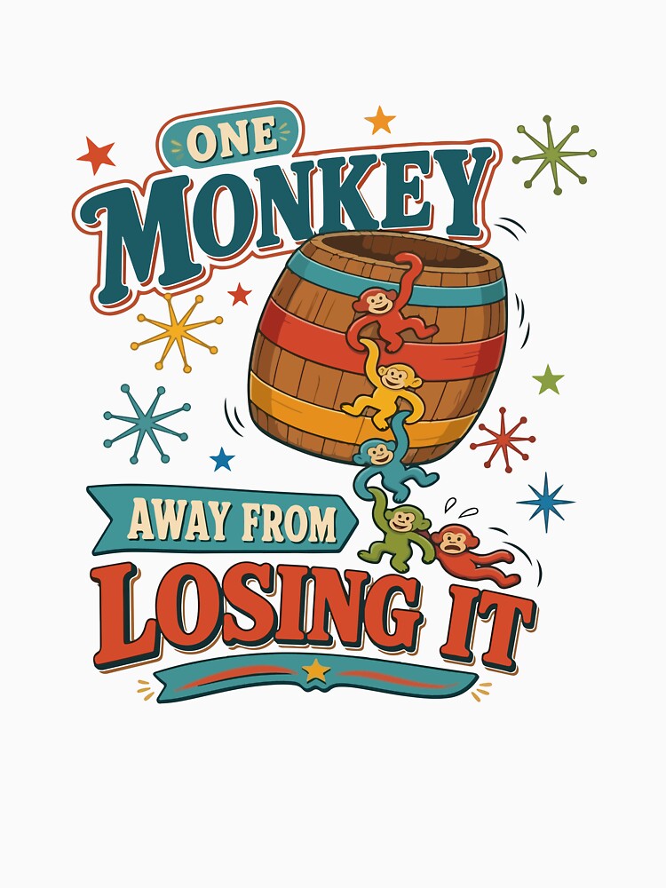 One Pop Away From Losing It Perfection Retro Game Stress Humor by AnhaPhysic