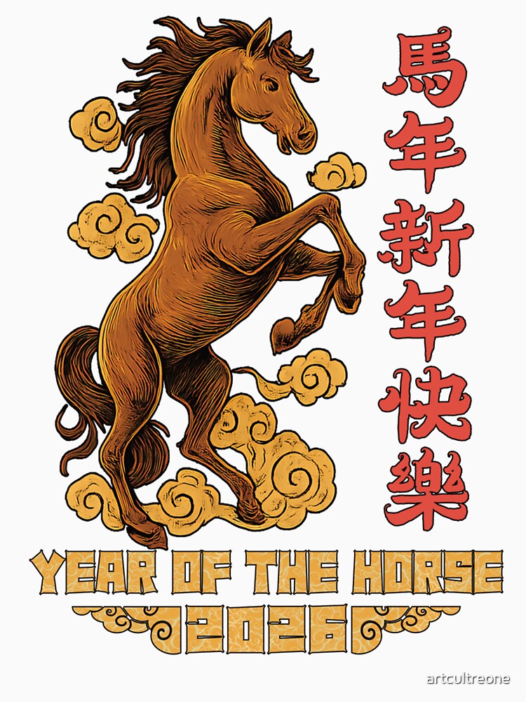 Year Of The Horse 2026 Lunar New Year by artcultreone