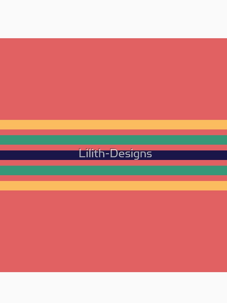 Minimal retro red orange color palette by Lilith-Designs