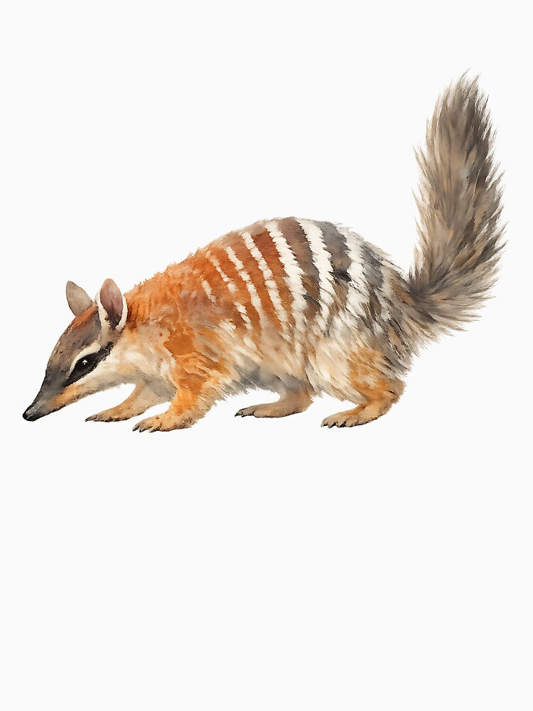 Foraging Numbat: Watercolour Illustration by Jaruart
