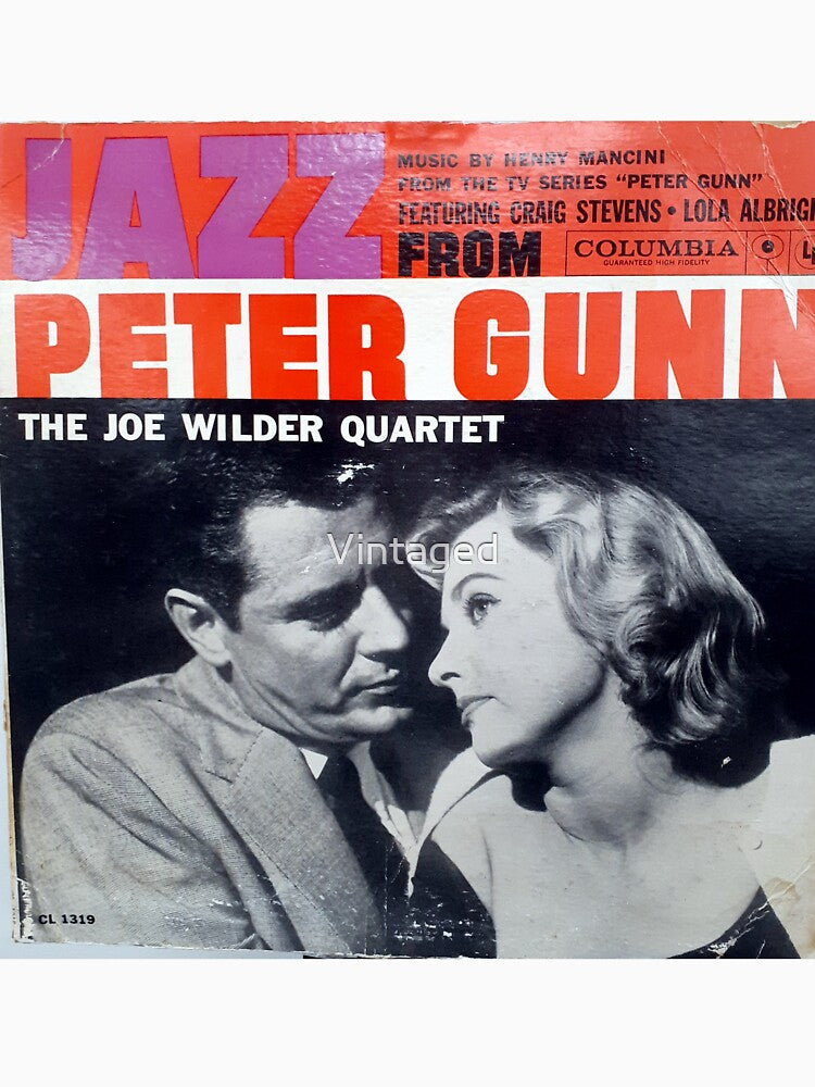 Peter Gunn, hardboiled, film noir, detective, 1959, Jazz From "Peter Gunn"", Bop,BeBop, Hard Bop, Jazz, Hi Fi, by Vintaged