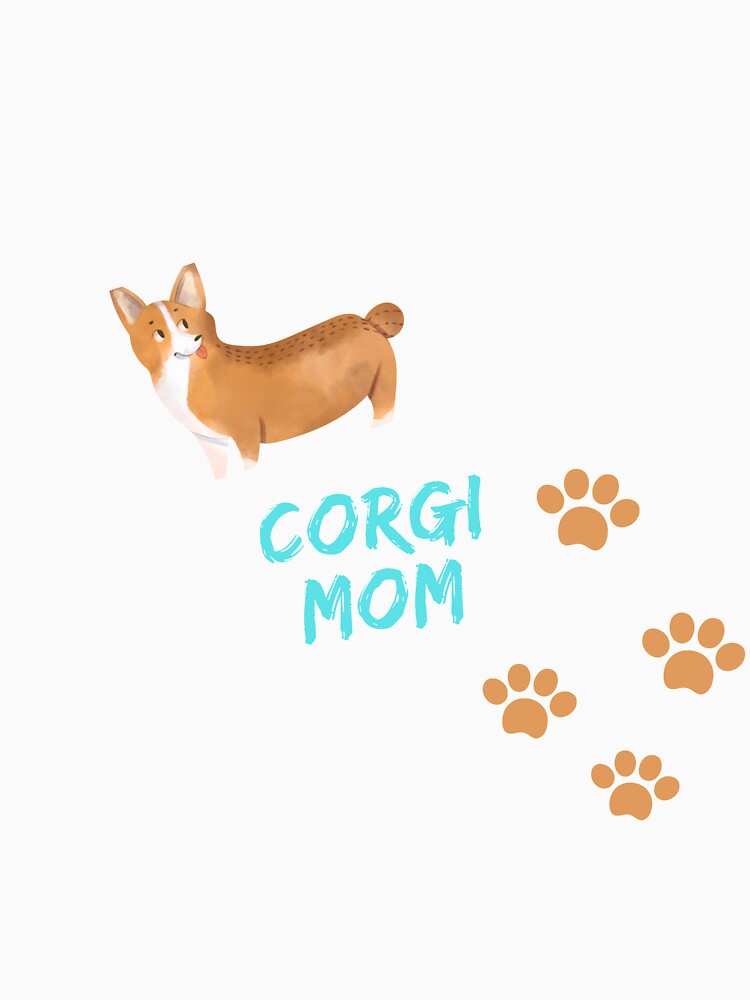 Corgi Mom by DoggiesNCoffee