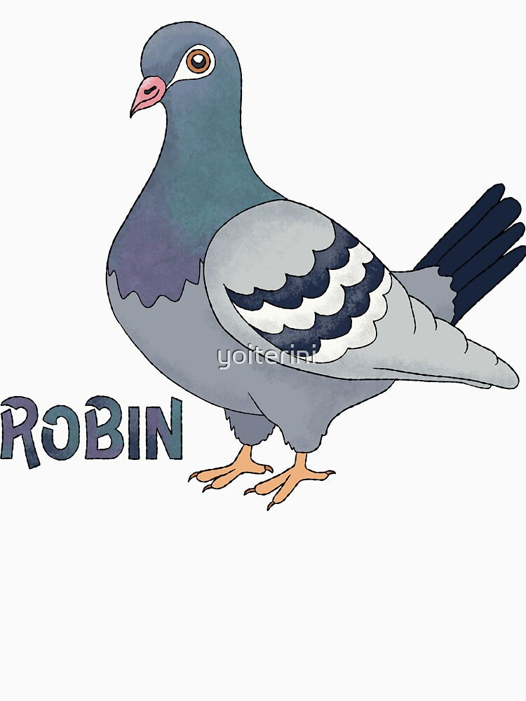 Robin pigeon by yoiterini