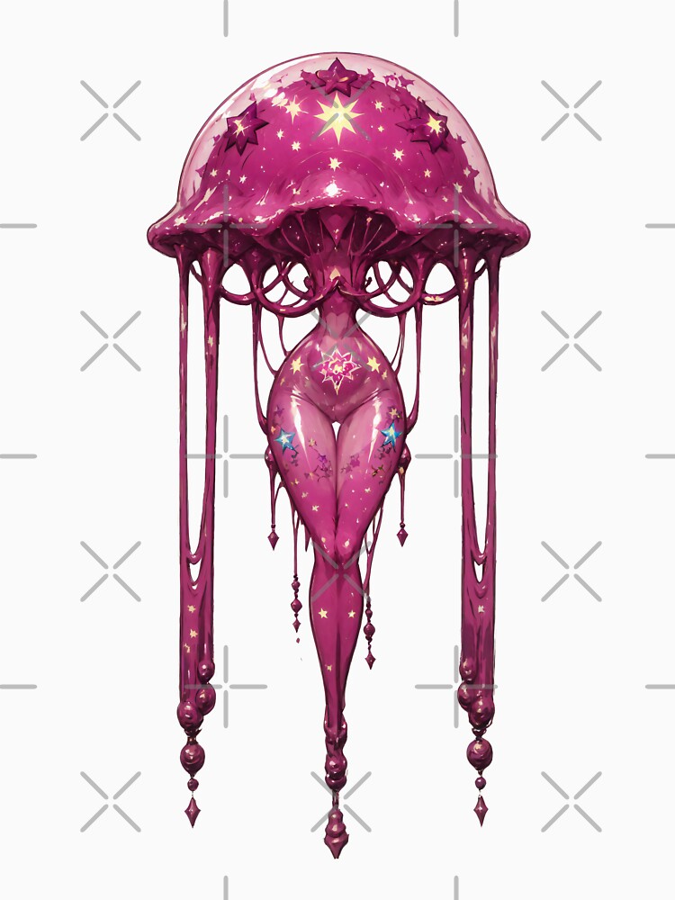 Cosmic Jellyfish Odyssey by Arcane  Adorable