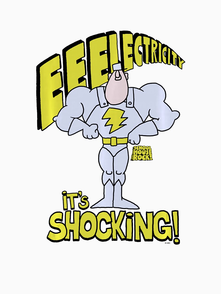 Schoolhouse Rock Electricity Shocking Long Sleeve by TinaHeaney