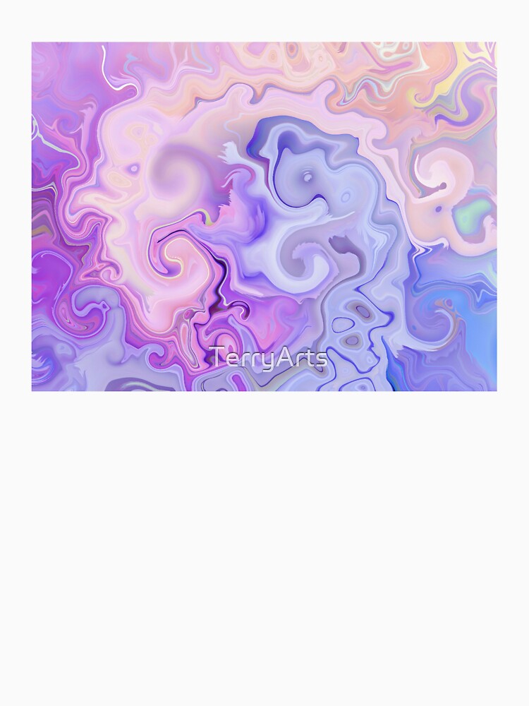 Y2K Inspired Colors Unicorn Pastels Abstract Princess Theme Colors for Gen Alpha 4 of 4 by Beachy