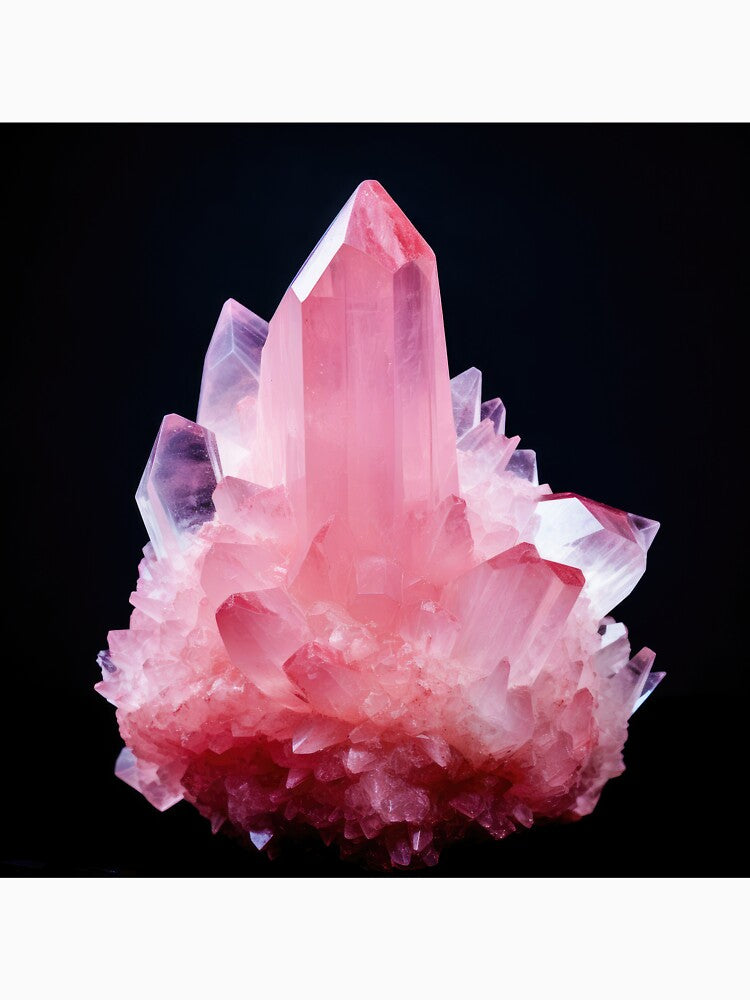 Rose Quartz 01 Healing Crystal by mhfoto