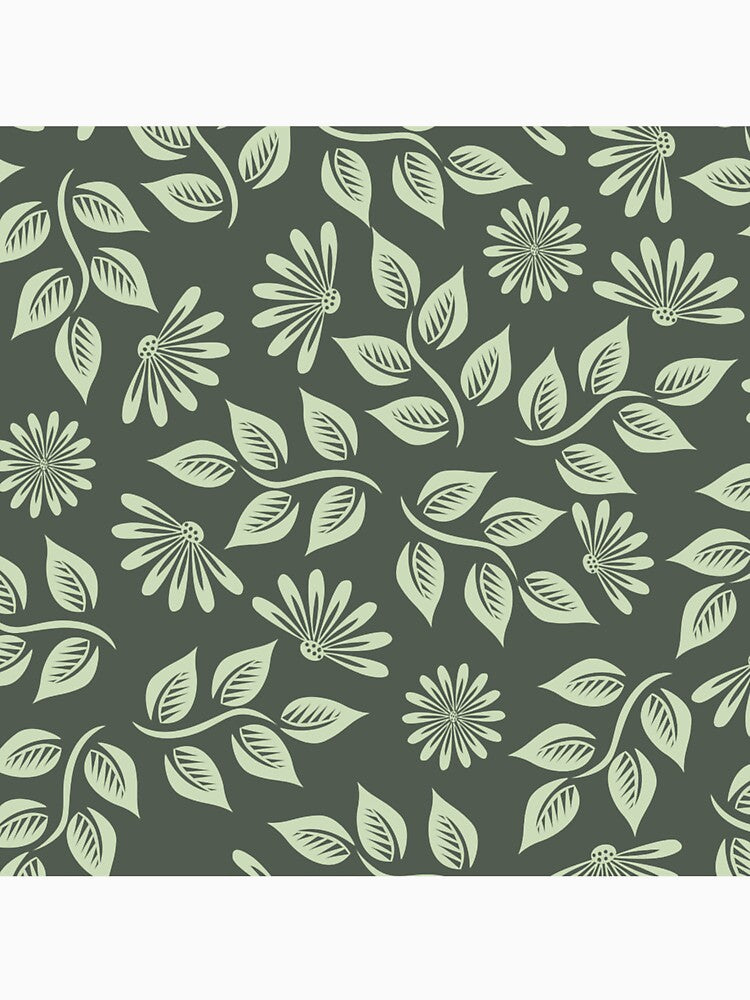Gray Floral by Jujuzinha21