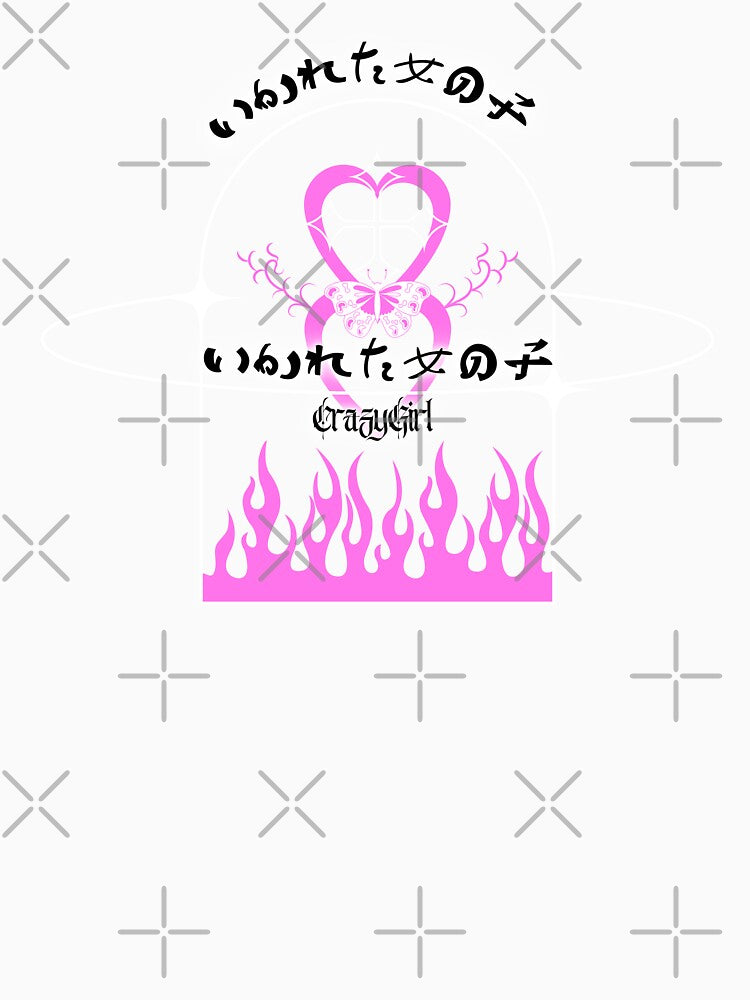 Crazy girl goth y2k style design by VantaTheArtist