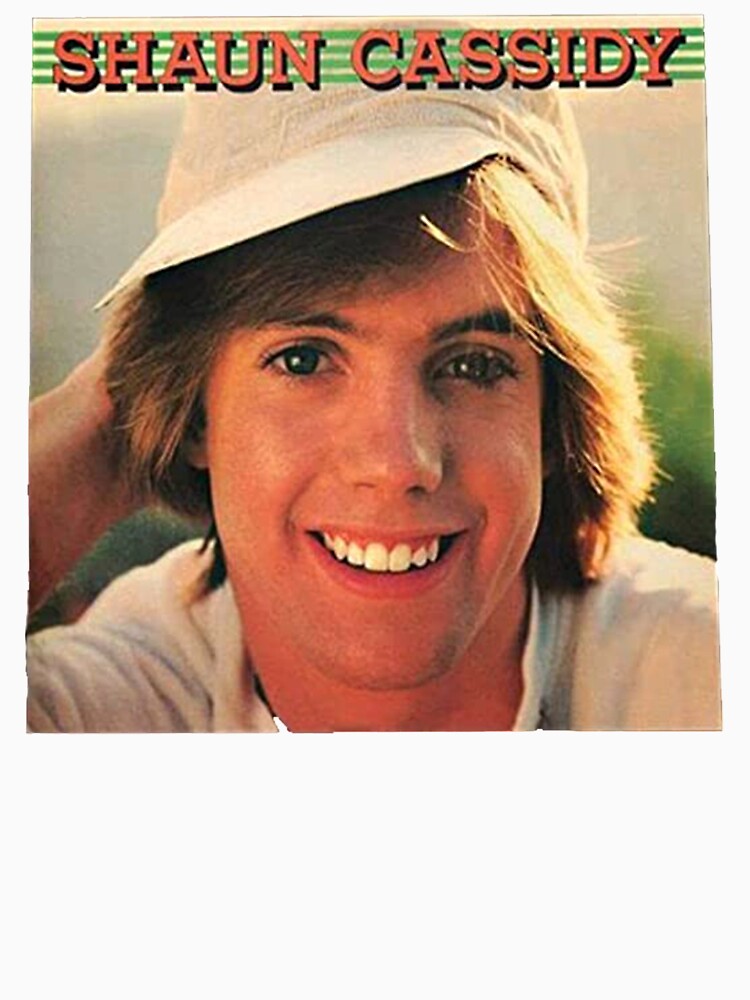 Shaun Cassidy 70s Men's Short Sleeve Crew Neck T Shirt Summer Casual Tee Tops by BUFFALOBIGS
