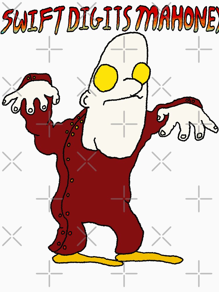 Swift Digits Mahoney | Weird Retro Cartoon Character by D O V E   S H O P