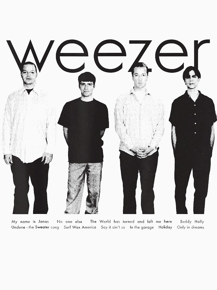 Weezer - Blue Album Anniversary Tracklist by HowarHarlan