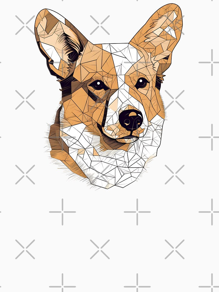 Corgi (Minimalist design) by brindled