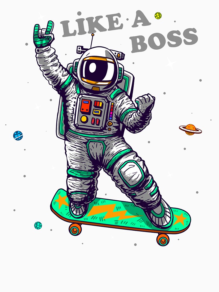 like a boss (cool astronaut) by hayrpictures