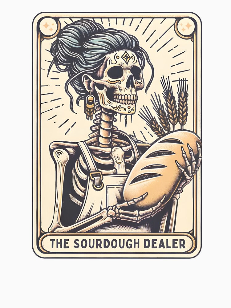 The Sourdough Dealer Tarot Card by ElizabethMorri2