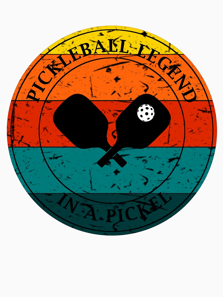 Pickleball Legend Black / Funny Sport Quote for Pickleballers by CKM-style