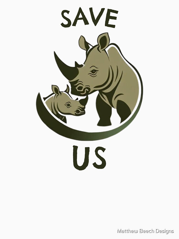 Save Us Rhino by Matthew Beech Designs