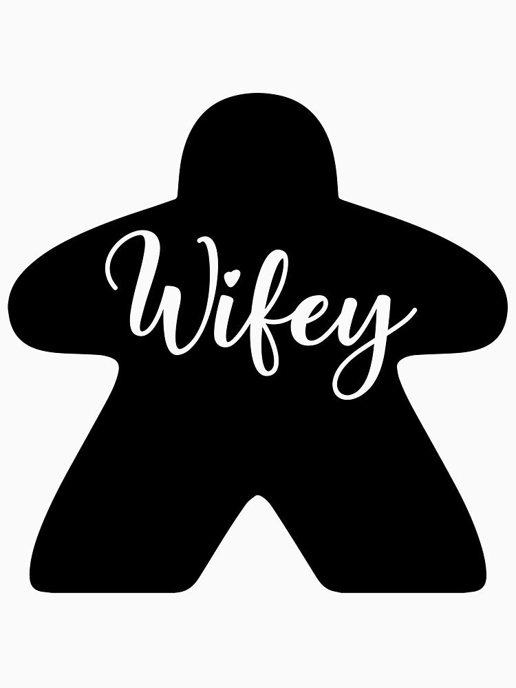 Wifey Meeple - Board Game Groom and Wife by BeamGeeks
