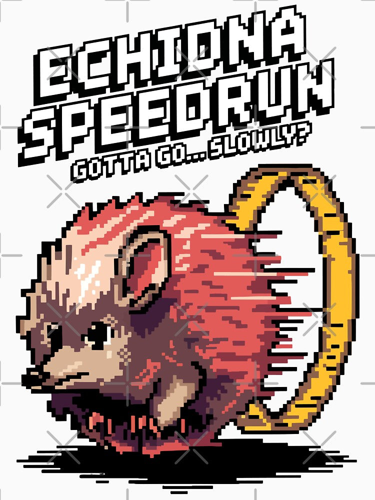 Echidna Speedrun – Gotta Go… Slowly? Funny Pixel Art by NaturePixel