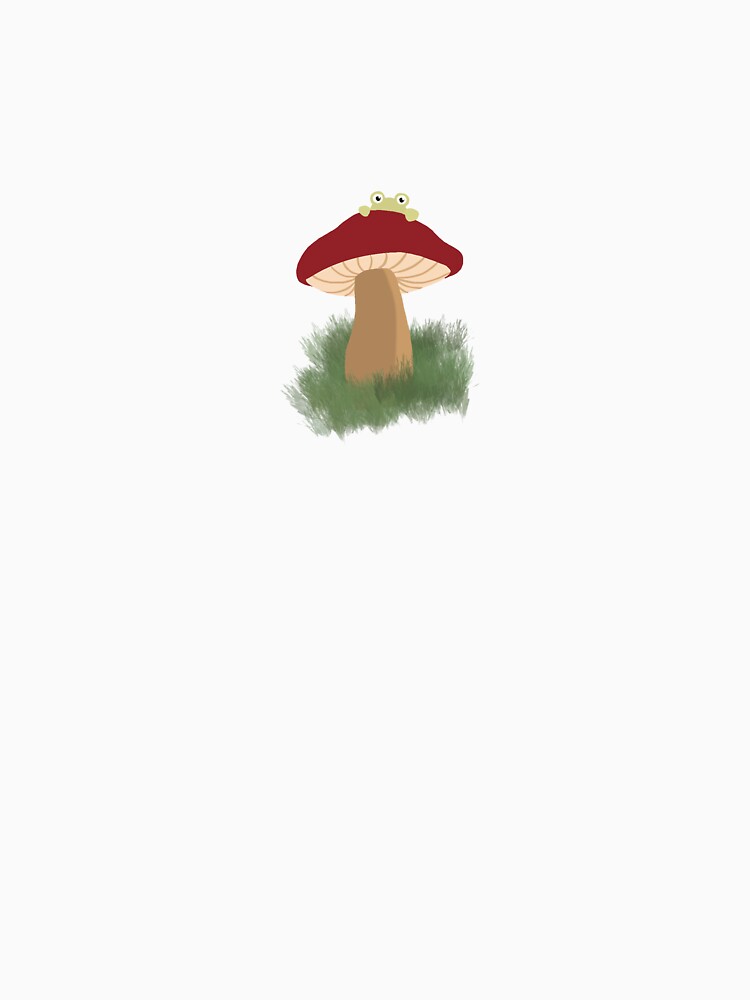 Frog on a mushroom by megannjudge