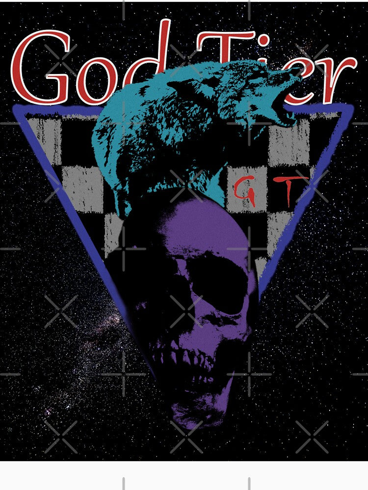 GodTier Wolf Skull Chessboard by MCDPShop